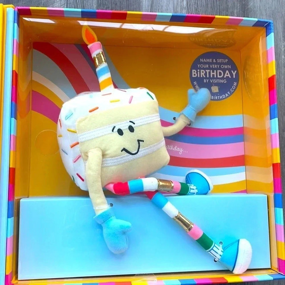 Meet Birthday- Book and Plush. New in Box - Picture 2 of 6